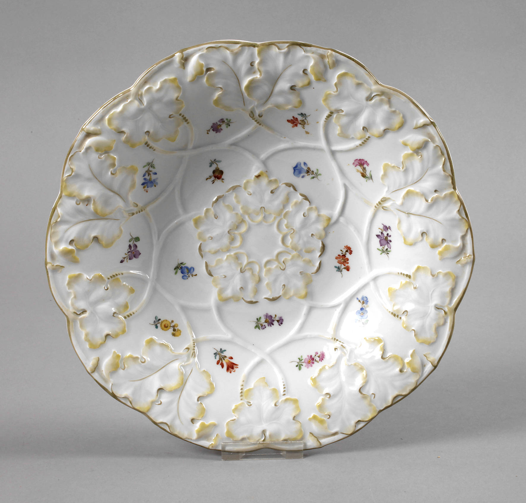 Meissen Reliefteller