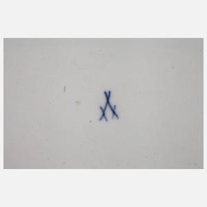 Meissen große Platte Brandensteiner Relief