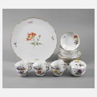 Meissen Restservice Blumenmalerei111