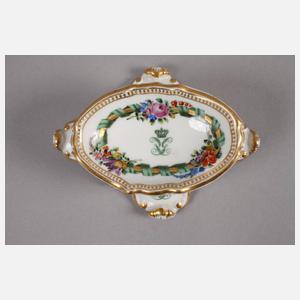 Meissen Saliere König Georg von Sachsen