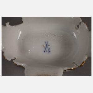 Meissen Saliere König Georg von Sachsen