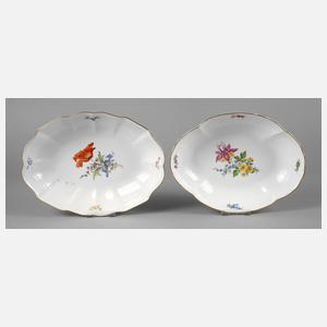 Meissen zwei Schalen ”Blume 3”