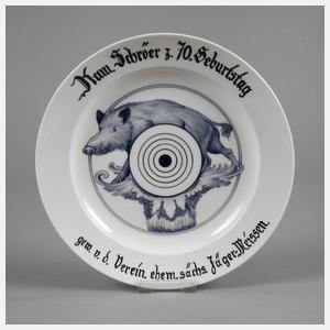 Meissen Schützenteller