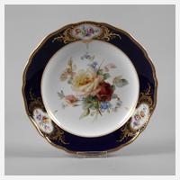 Meissen Teller mit Kobaltrand111