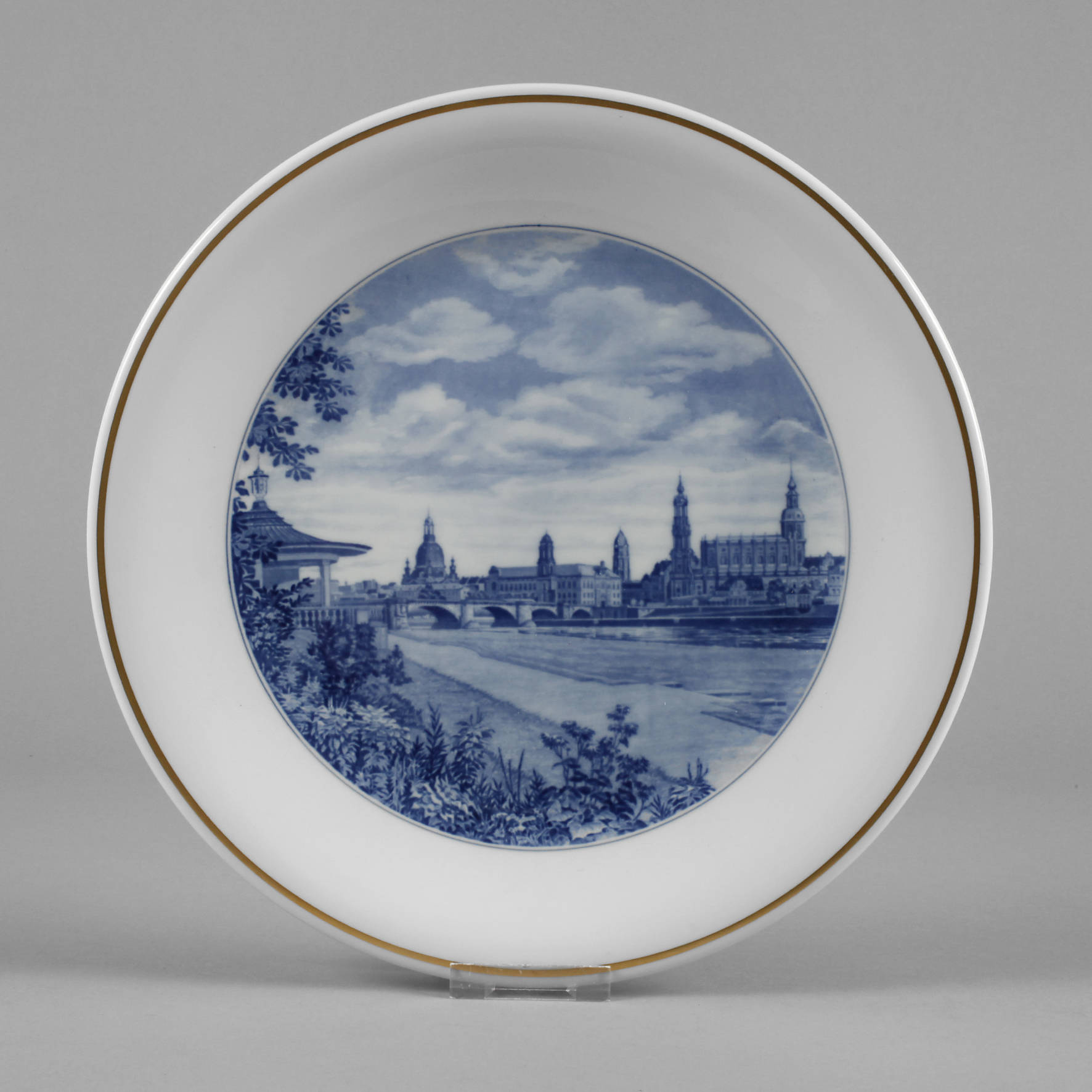 Meissen Wandteller Dresden