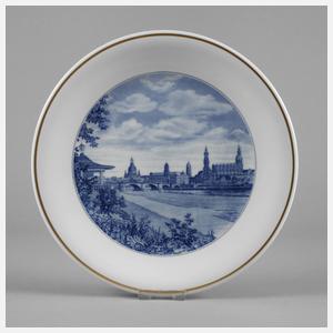 Meissen Wandteller Dresden