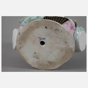 Meissen große Mädchenbüste