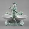 Meissen Saliere mit Flötenspieler