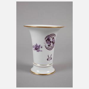 Meissen Trichtervase reicher Drache