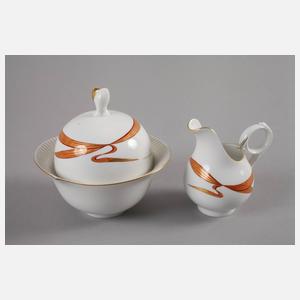 Meissen Tête-à-Tête ”Wellenspiel Pur”