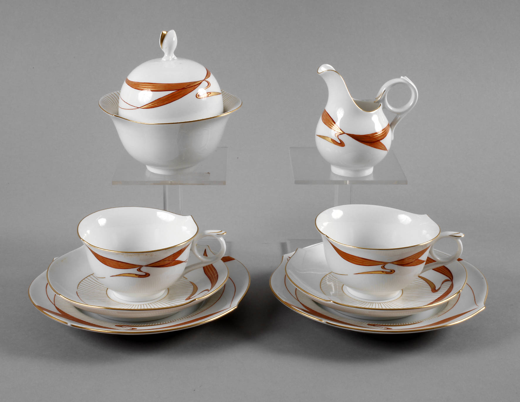 Meissen Tête-à-Tête ”Wellenspiel Pur”