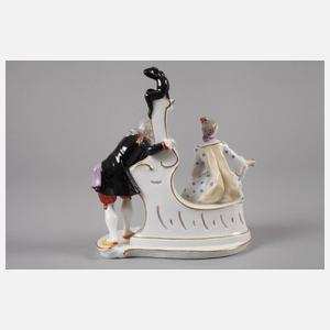 Nymphenburg Figurengruppe ”Eitelkeit”