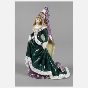 Passau Mittelalterfigur Dame mit hoher Haube