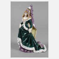 Passau Mittelalterfigur Dame mit hoher Haube111