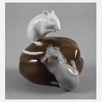 Schierholz Plaue zwei Mäuse am Felsen111