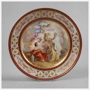 Prunkteller ”Opferung des Isaak”