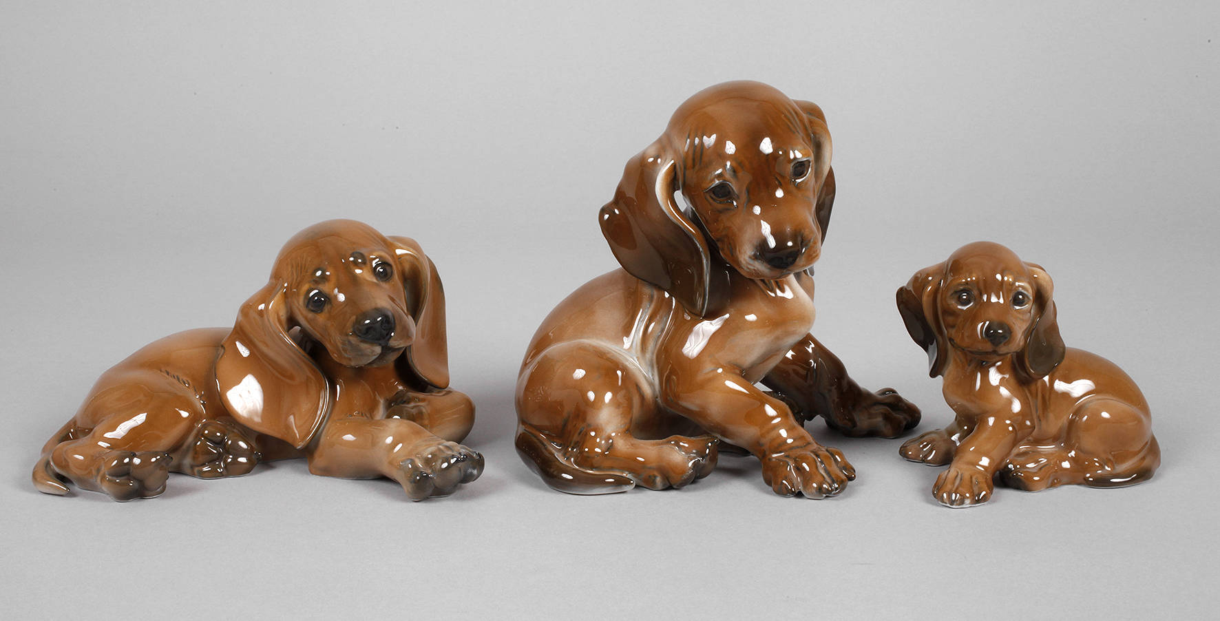 Rosenthal drei Dackel