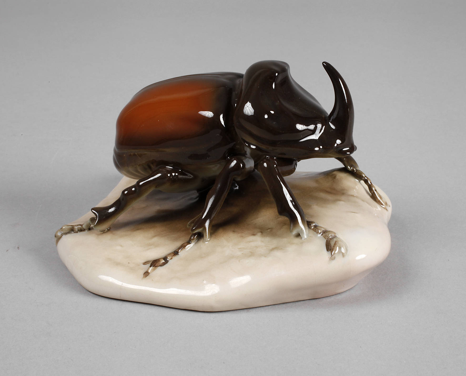 Royal Dux Nashornkäfer