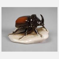 Royal Dux Nashornkäfer111