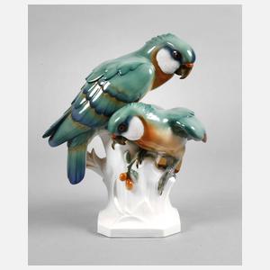 Schwarzburger Werkstätten ”Papageiengruppe”