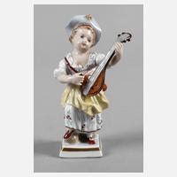 Sitzendorf Lautenspielerin111