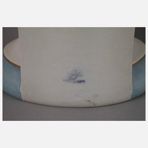 Sitzendorf Paar große Büsten