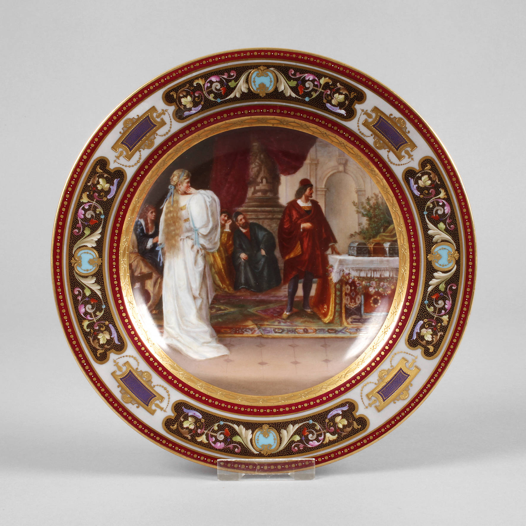 Thüringen Märchenteller Frau Holle