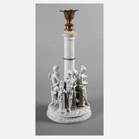 Volkstedt Lampe Biskuitporzellan111
