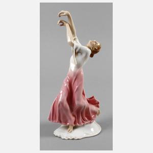 Volkstedt Tänzerin Art déco