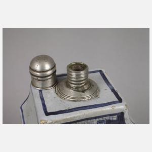 Pilgerflasche mit Jesusdarstellung