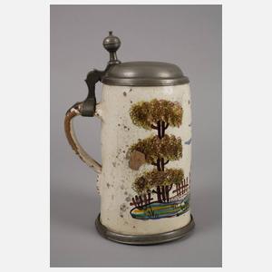 Crailsheimer Fayence-Walzenkrug