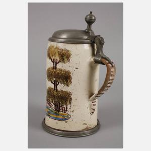 Crailsheimer Fayence-Walzenkrug