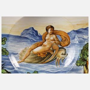 Fayence Teller Italien