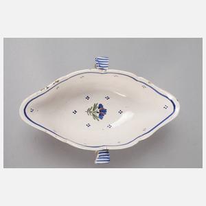 Frankreich Sauciere Fayence