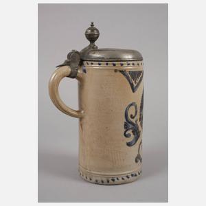 Großer Westerwälder Steinzeugwalzenkrug