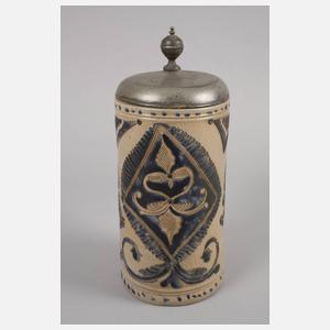 Großer Westerwälder Steinzeugwalzenkrug