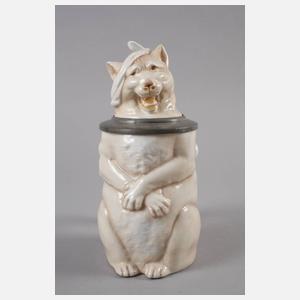 Bierkrug ”Kranke Katze”