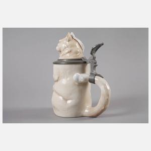 Bierkrug ”Kranke Katze”