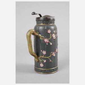 England Kanne mit Kirschzweigen