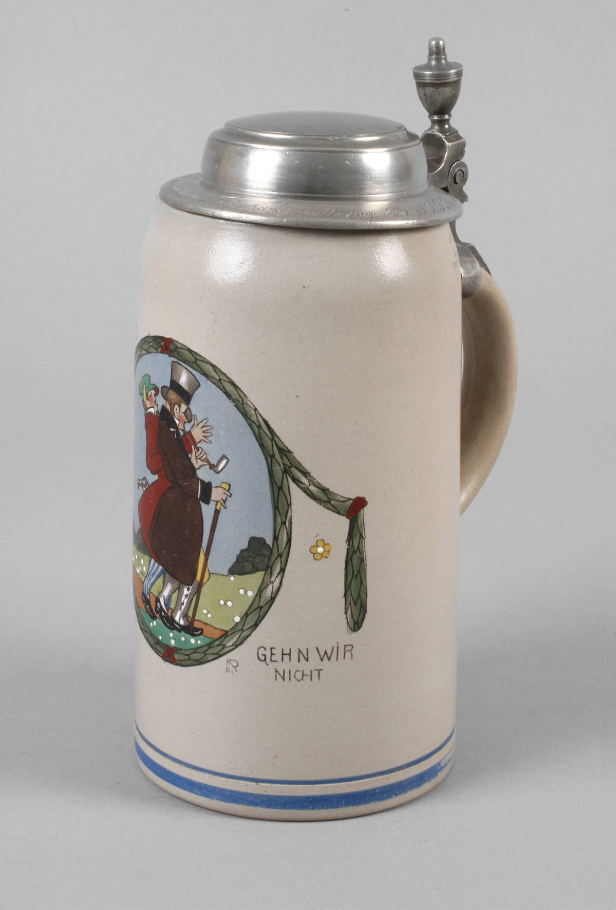 Bierkrug Jugendstil Franz Ringer