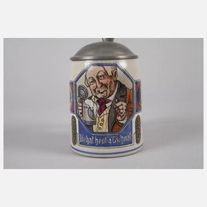 Jugendstil-Bierkrug