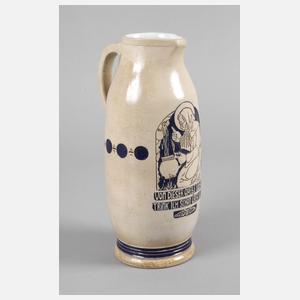 Wasserkrug Jugendstil