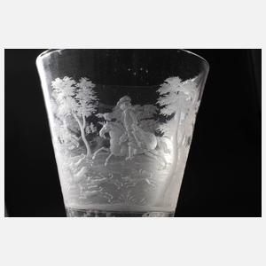 Feiner barocker Jagdpokal