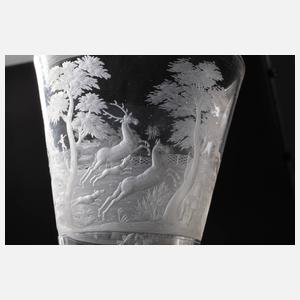 Feiner barocker Jagdpokal