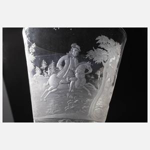 Feiner barocker Jagdpokal