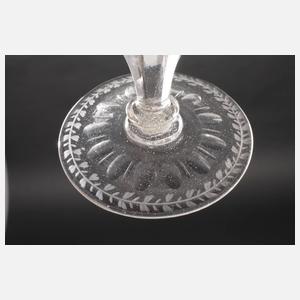 Feines barockes Pokalglas