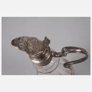 Barocke Essig- und Ölflasche