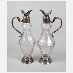 Barocke Essig- und Ölflasche