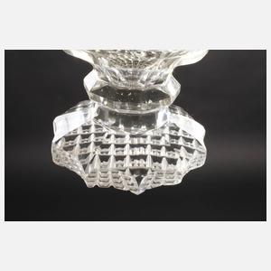 Erinnerungsglas mit Steinelschliff