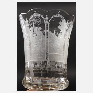 Feiner Mattschliffbecher ”Vater unser”